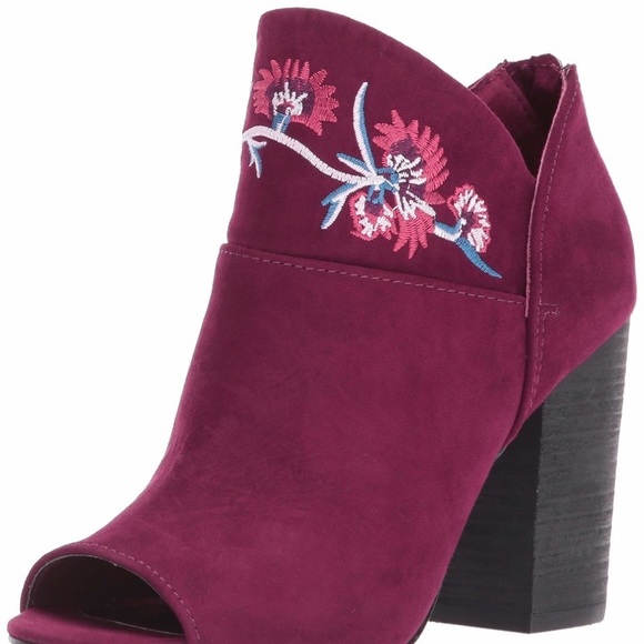 CARLOS SANTANA TAI ANA OPEN TOE FLORAL BOOTIES SZ 8.5 - Picture 12 of 12